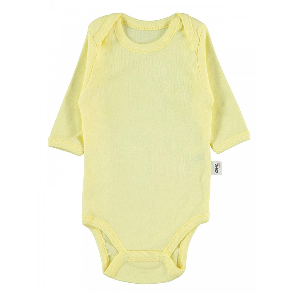 Civil Baby Βρεφικό Κορμάκι 1-24  Μηνών Κίτρινο