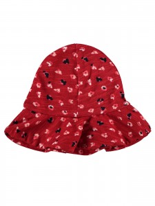 Albimama Baby Girl Βρεφικό Καπέλο 0-6 Μηνών Κόκκινο