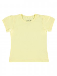 Kujju Baby Girl Βρεφικό T-Shirt 6-18 Μηνών Κίτρινο