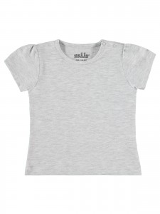 Kujju Baby Girl Βρεφικό T-Shirt 6-18 Μηνών Γκρι