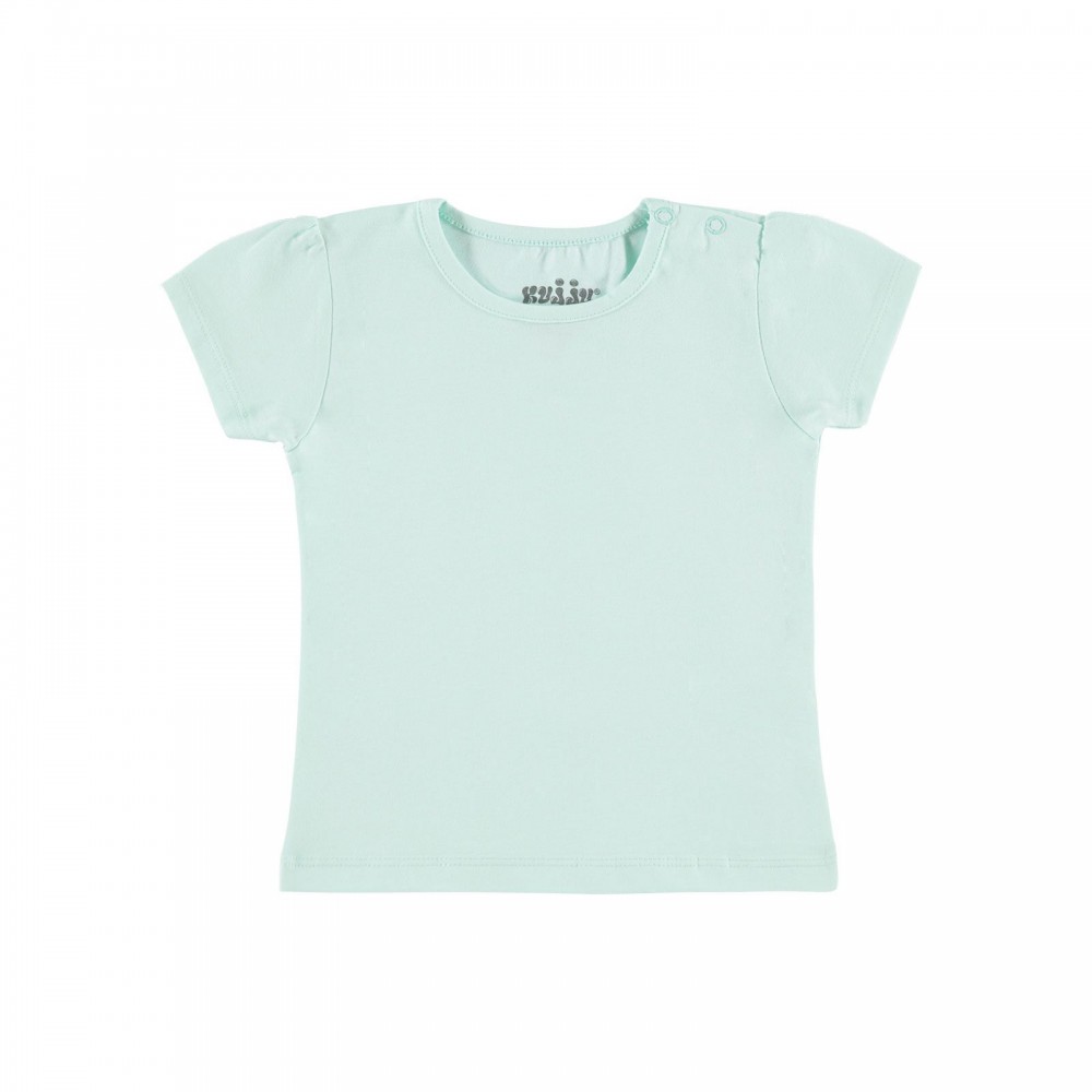 Kujju Baby Girl Βρεφικό T-Shirt 6-18 Μηνών Πράσινο Μέντας