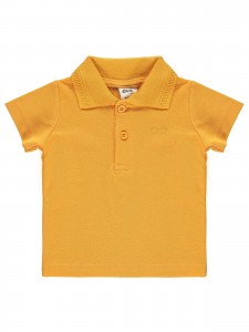 Civil Baby Boy Βρεφικό T-Shirt 6-18 Μηνών Μουσταρδί
