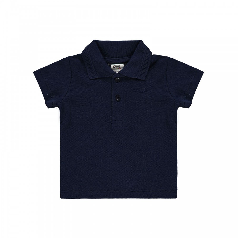 Civil Baby Boy Βρεφικό T-Shirt 6-18 Μηνών Σκούρο Μπλε
