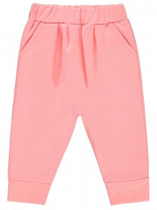 Kujju Baby Βρεφικό Παντελόνι Φόρμας 6-18 Μηνών Ροζ