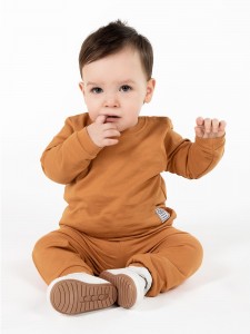 Civil Baby Βρεφικό Φούτερ 6-18 Μηνών Χάλκινο