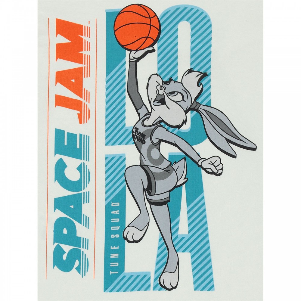 Space Jam Παιδική Μπλούζα Για Κορίτσι 10-13 Χρονών Εκρού