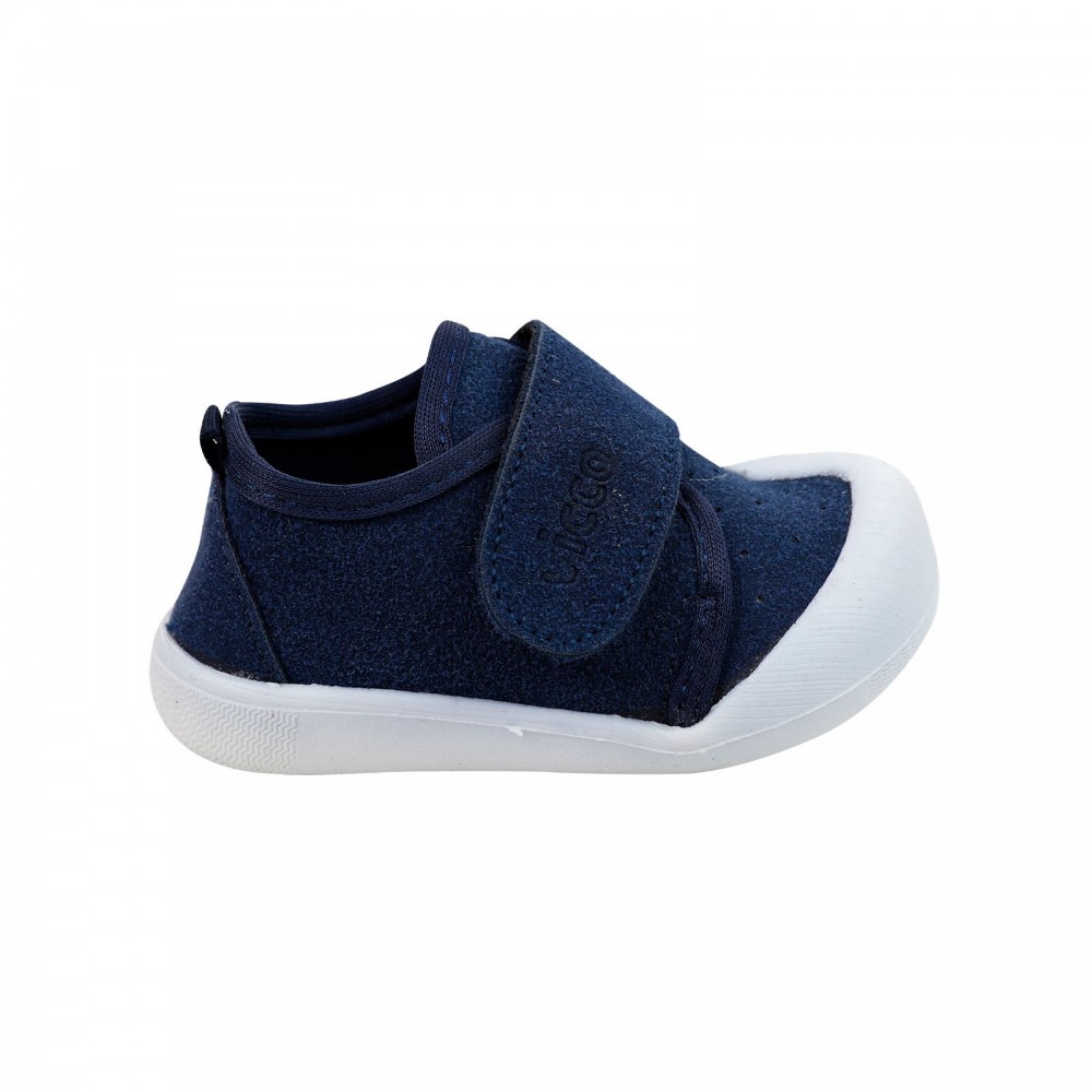 Vicco Baby Boy Βρεφικό Παπούτσι Για Τα Πρώτα Βήματα No 19-21 Σκούρο Μπλε