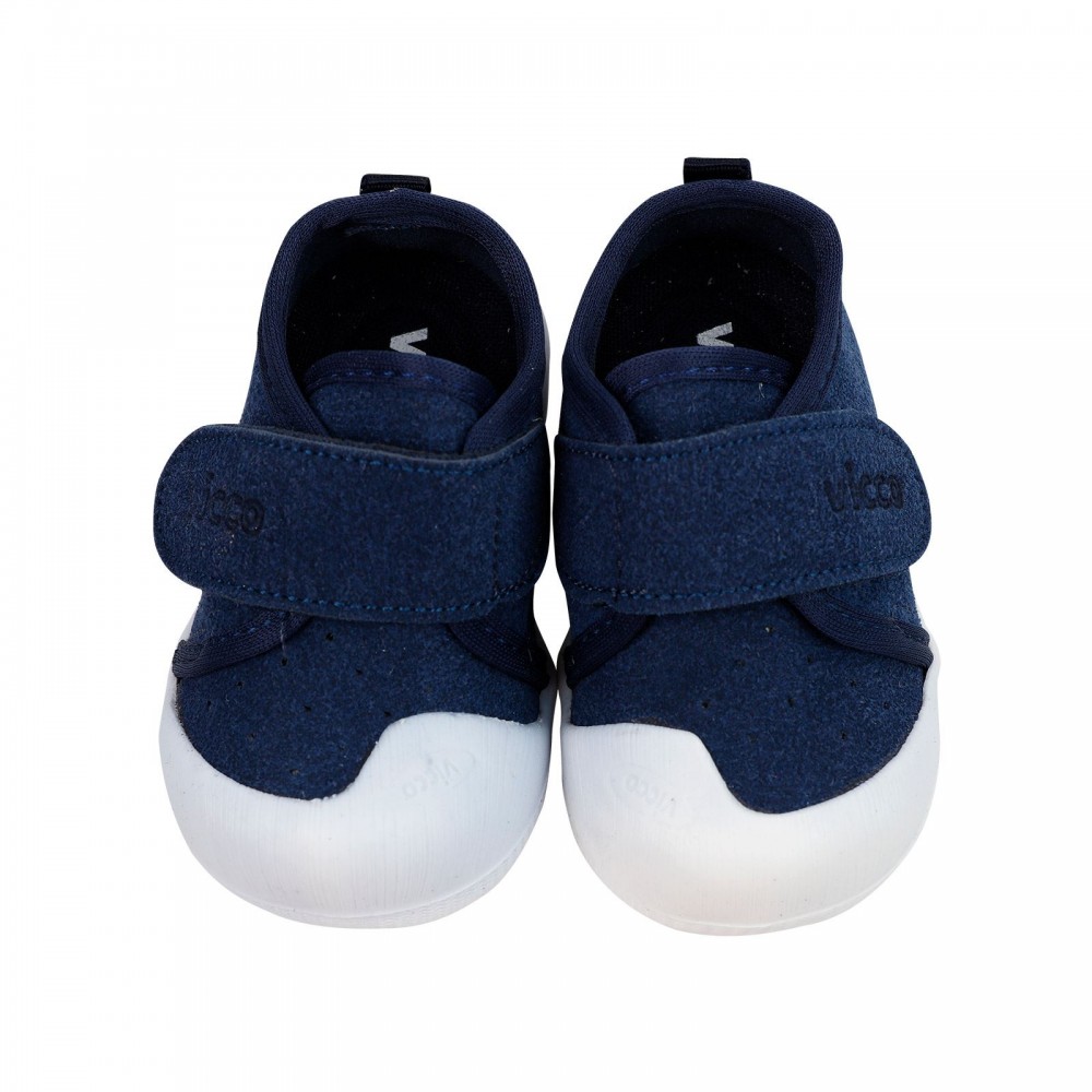 Vicco Baby Boy Βρεφικό Παπούτσι Για Τα Πρώτα Βήματα No 19-21 Σκούρο Μπλε