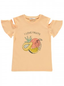 Παιδικό T-Shirt Για Κορίτσι 6-9 Χρονών Ροζ