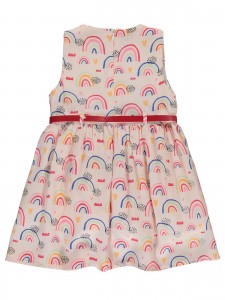 Παιδικό Φόρεμα 2-5 Χρονών Πούδρα