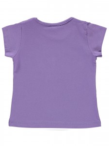 Βρεφικό T-Shirt Για Κορίτσι 6-18 Μηνών Μωβ