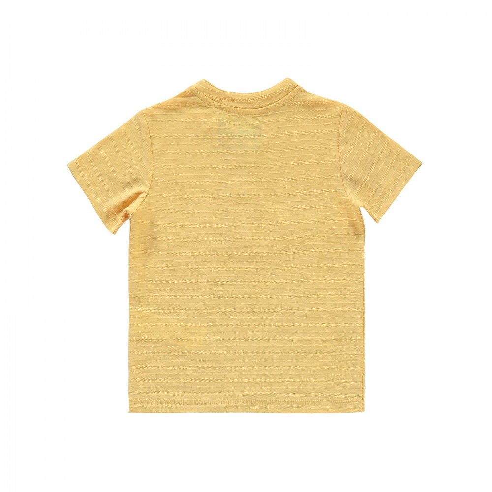 Παιδικό T-Shirt Για Αγόρι 2-5 Χρονών Κίτρινο