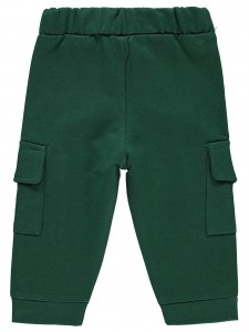 Civil Baby Boy Βρεφικό Παντελόνι Φόρμας 6-18 Μηνών Σκούρο Πράσινο