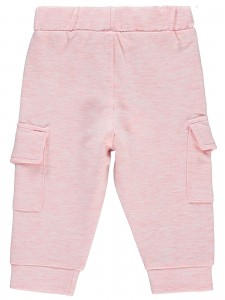 Civil Baby Boy Βρεφικό Παντελόνι Φόρμας 6-18 Μηνών Ροζ