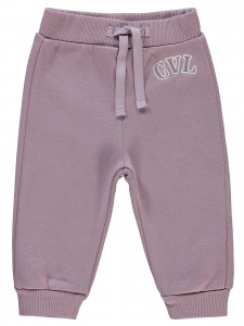 Civil Baby Girl Βρεφικό Παντελόνι Φόρμας 6-18 Μηνών Λιλά