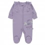 Civil Baby Girl Βρεφικό Φορμάκι 1-6 Μηνών Λιλά