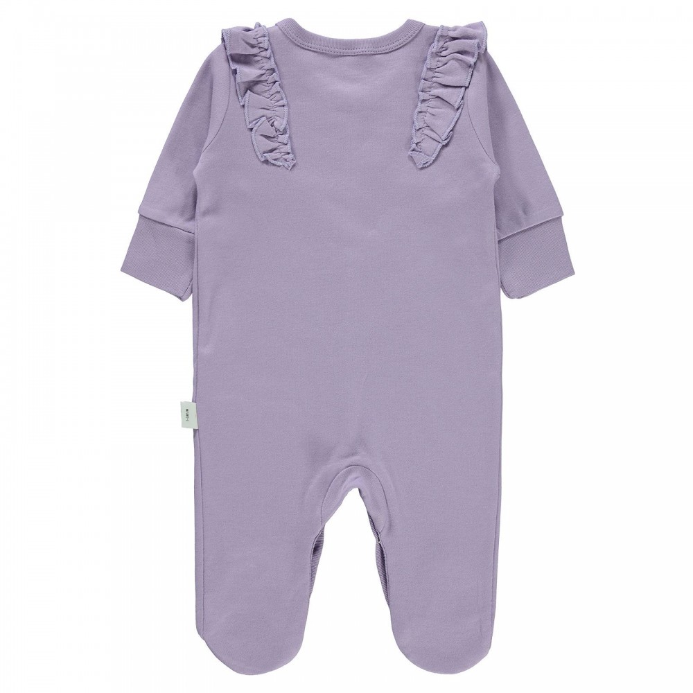 Civil Baby Girl Βρεφικό Φορμάκι 1-6 Μηνών Λιλά