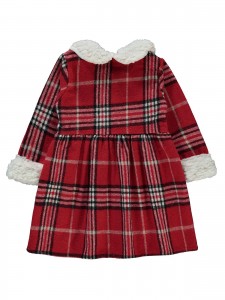 Civil Baby Girl Βρεφικό Φόρεμα 9-18 Μηνών Κόκκινο