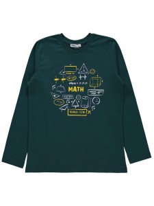 Παιδική Μπλούζα Για Αγόρι 10-13 Χρονών Πράσινο
