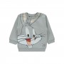 Bugs Bunny Baby Βρεφικό Σετ 6-18 Μηνών Γκρι