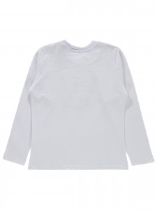 Παιδική Μπλούζα Για Αγόρι 6-9 Χρονών Λευκό