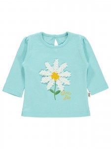 Βρεφική Μπλούζα Για Κορίτσι 3-18 Μηνών Πράσινο