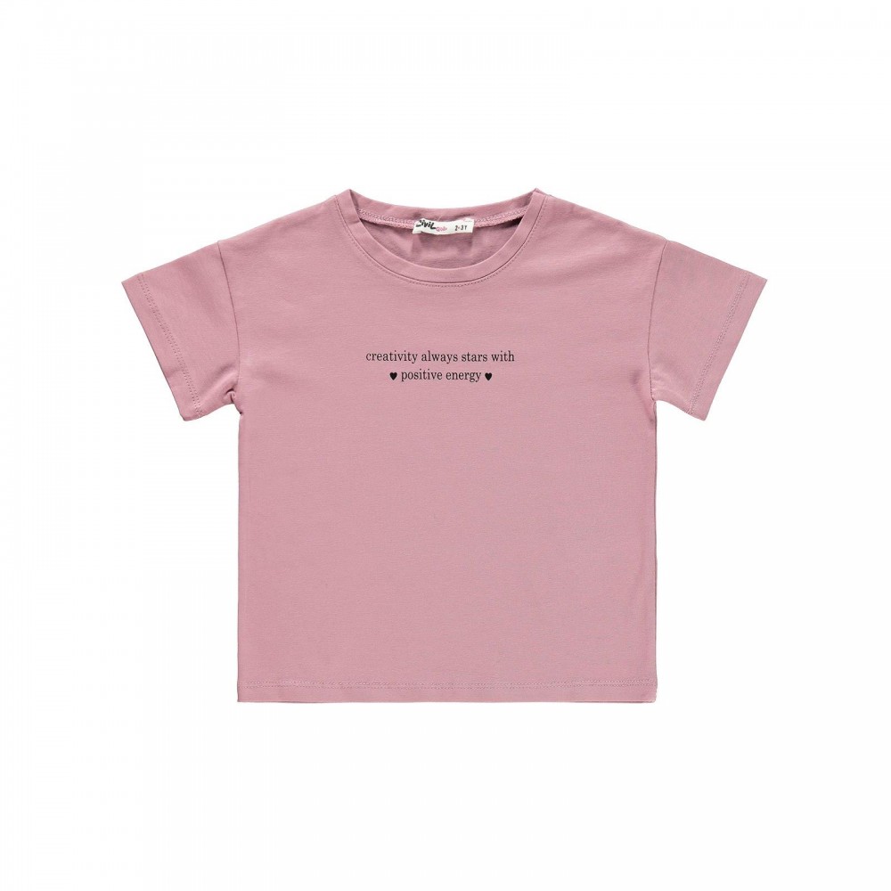 Civil Girls Παιδικό T-Shirt 2-5 Χρονών Ροζ