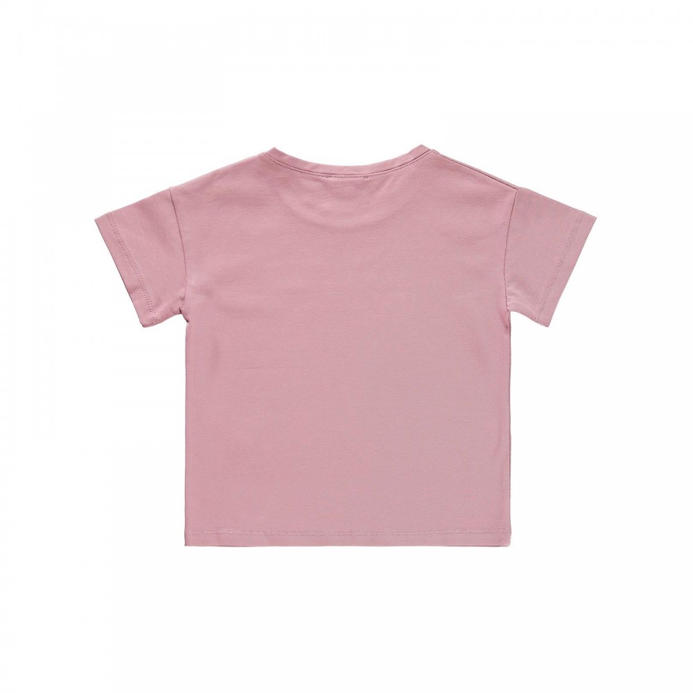 Civil Girls Παιδικό T-Shirt 2-5 Χρονών Ροζ