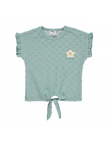 Civil Baby Girl Βρεφικό T-Shirt 6-18 Μηνών Ανοιχτό Πράσινο