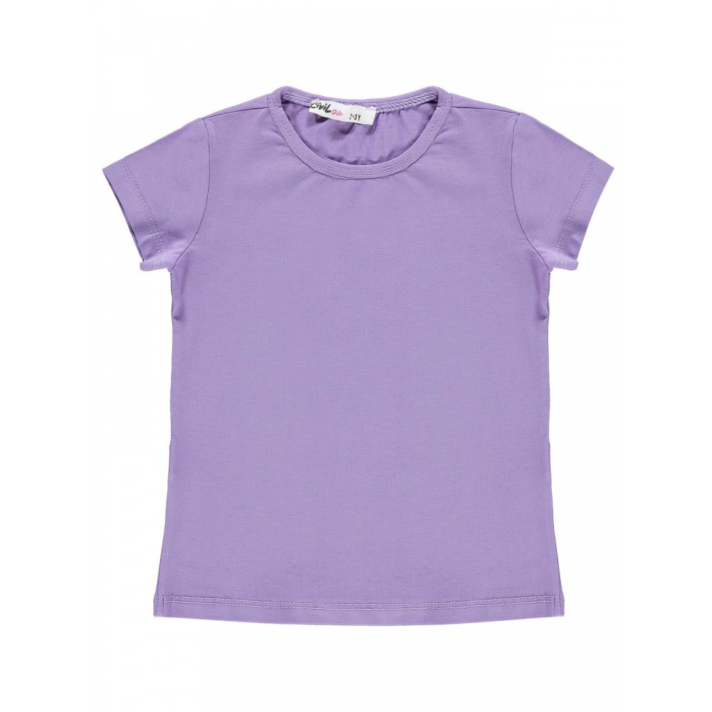 Civil Girls Παιδικό T-Shirt 2-5 Χρονών Μωβ