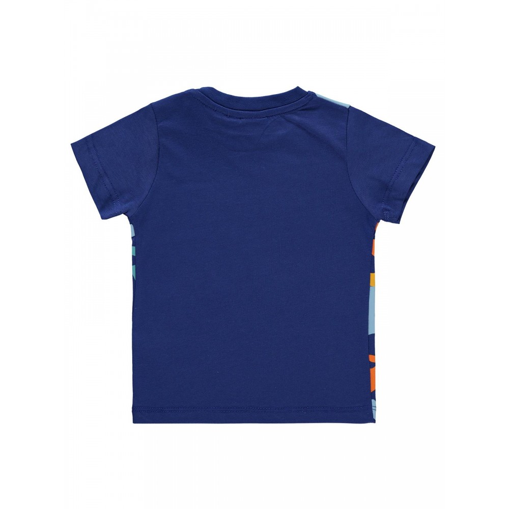Superman Baby Boy Βρεφικό T-Shirt 6-18 Μηνών Σκούρο Μπλε