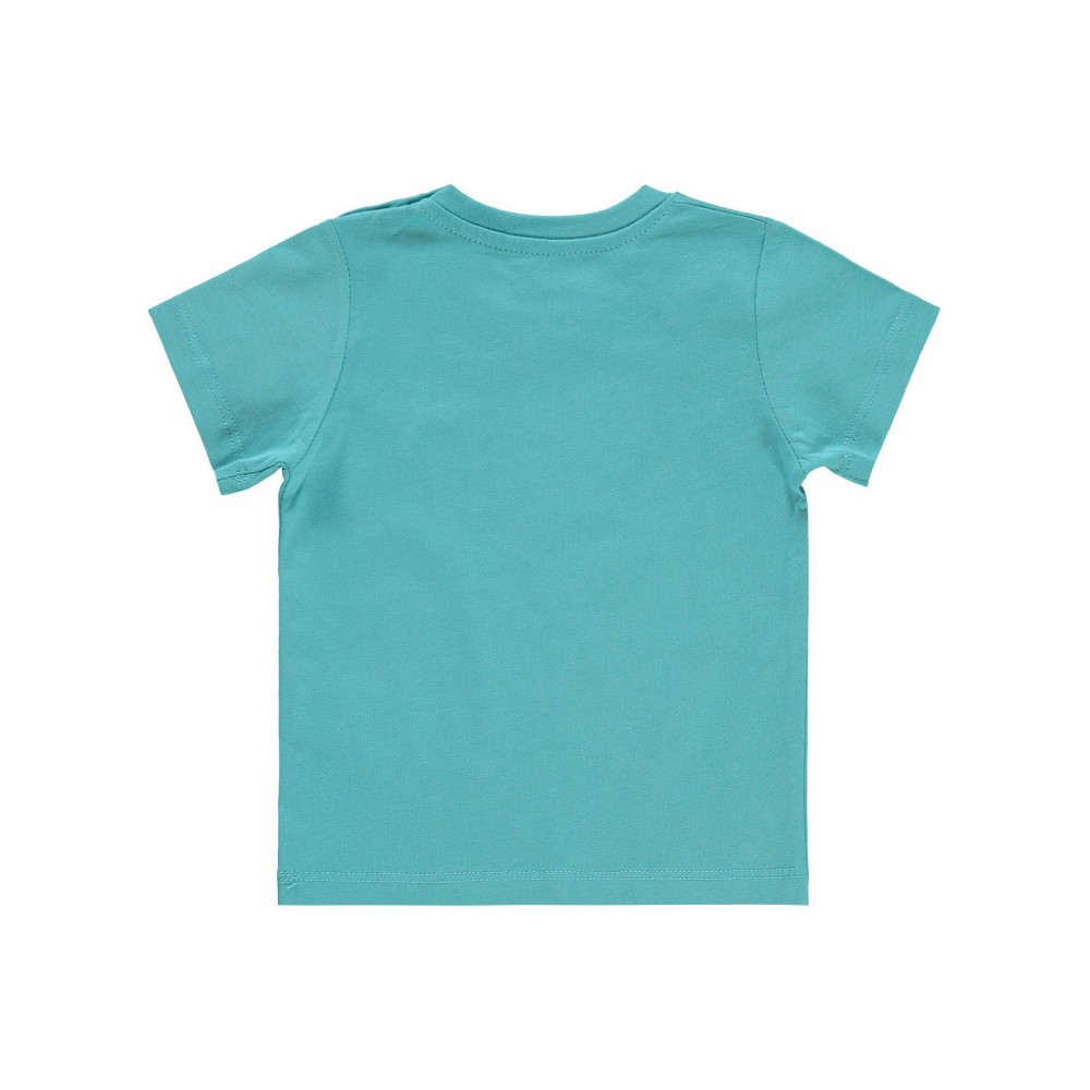 Civil Baby Boy Βρεφικό T-Shirt 6-18 Μηνών Πετρόλ