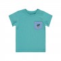 Civil Baby Boy Βρεφικό T-Shirt 6-18 Μηνών Πετρόλ