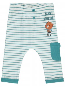 Civil Baby Boy Βρεφικό Παντελόνι Φόρμας 6-18 Μηνών Πετρόλ