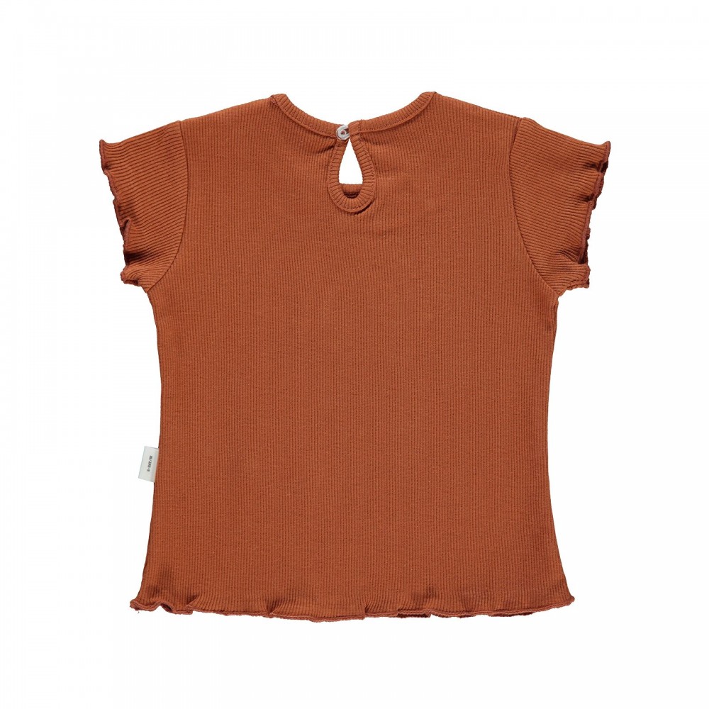 Civil Baby Girl Βρεφικό T-Shirt 6-18 Μηνών Χάλκινο