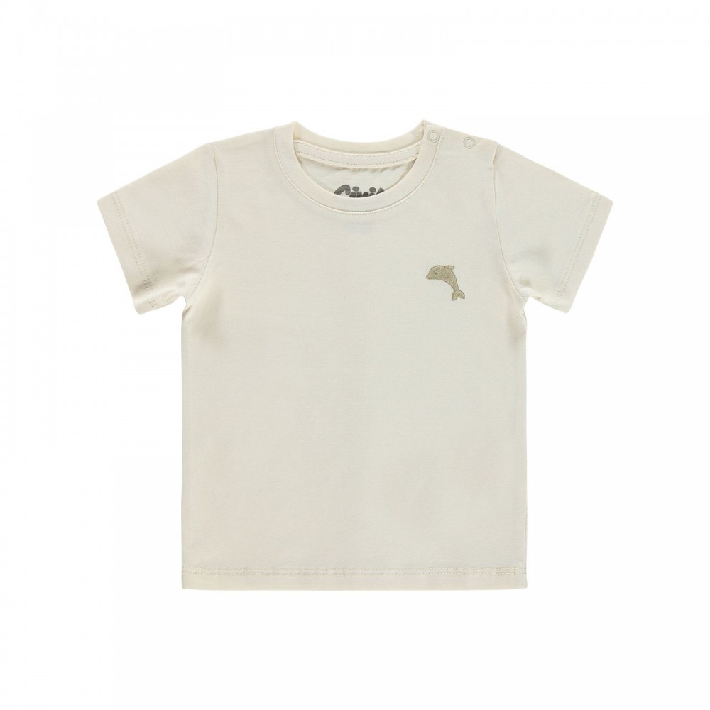 Civil Baby Boy Βρεφικό T-Shirt 6-18 Μηνών Μπεζ