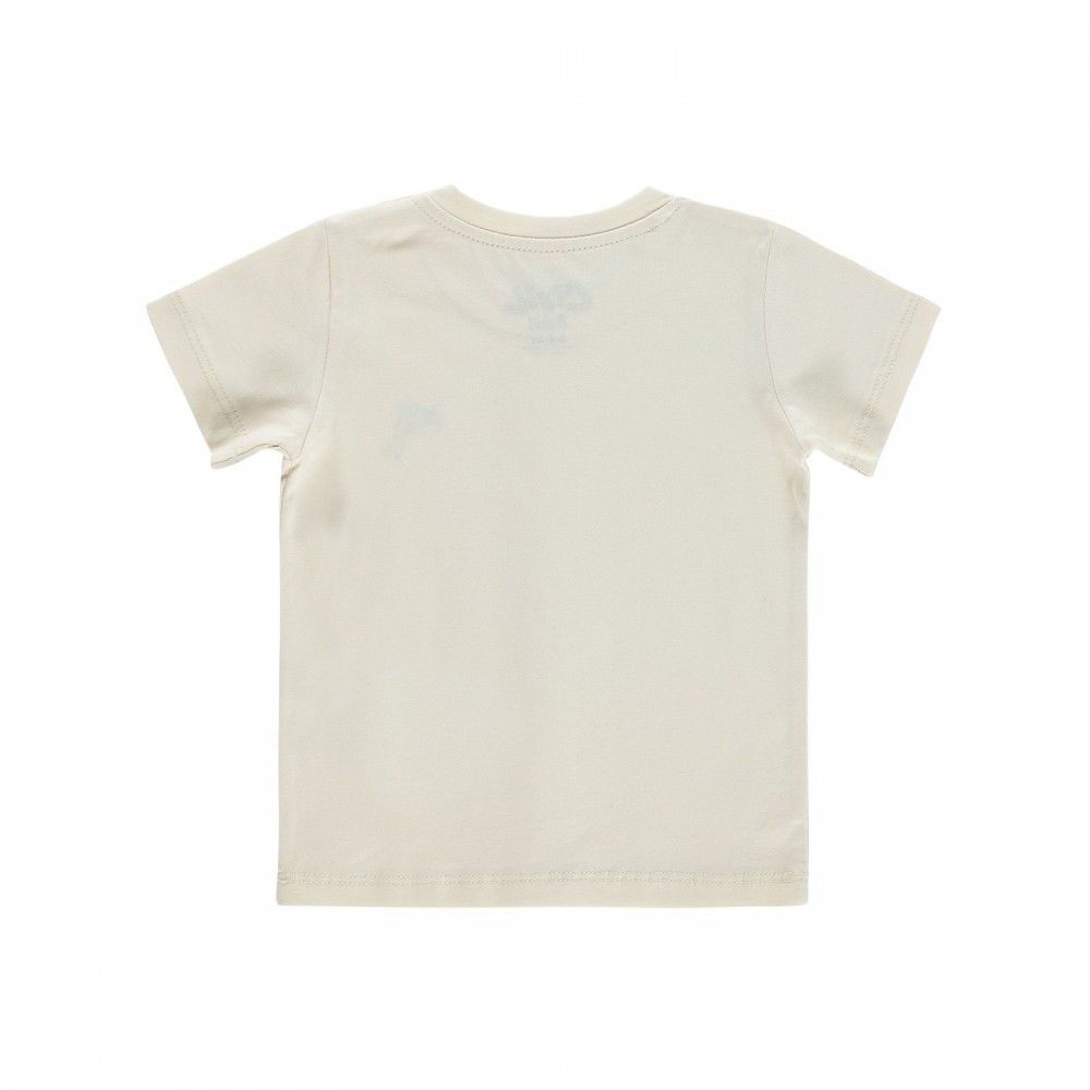 Civil Baby Boy Βρεφικό T-Shirt 6-18 Μηνών Μπεζ
