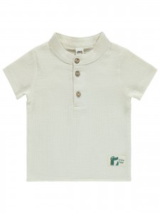Civil Baby Boy Βρεφικό T-Shirt 6-18 Μηνών Μπεζ