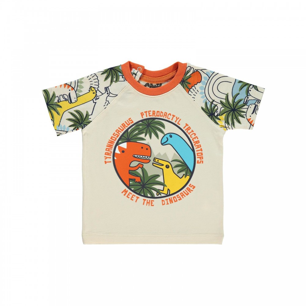Civil Baby Boy Βρεφικό T-Shirt 6-18 Μηνών Μπεζ