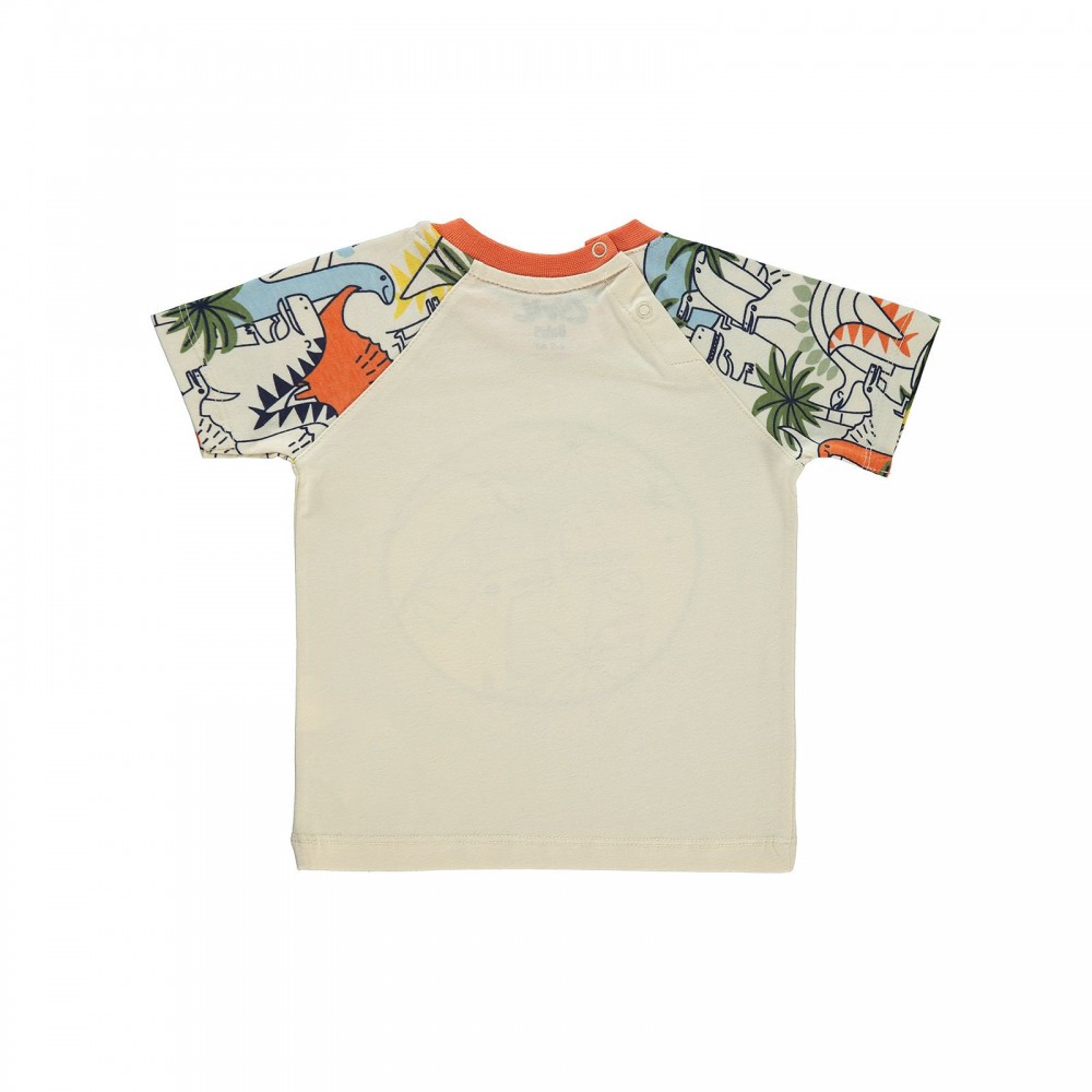Civil Baby Boy Βρεφικό T-Shirt 6-18 Μηνών Μπεζ