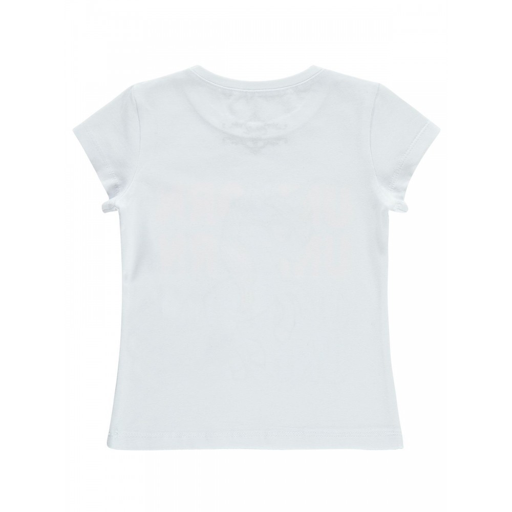 Civil Girls Παιδικό T-Shirt 2-5 Χρονών Λευκό