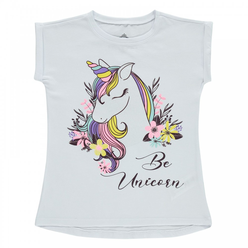 Civil Girls Παιδικό T-Shirt 6-9 Χρονών Λευκό