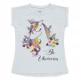 Civil Girls Παιδικό T-Shirt 6-9 Χρονών Λευκό