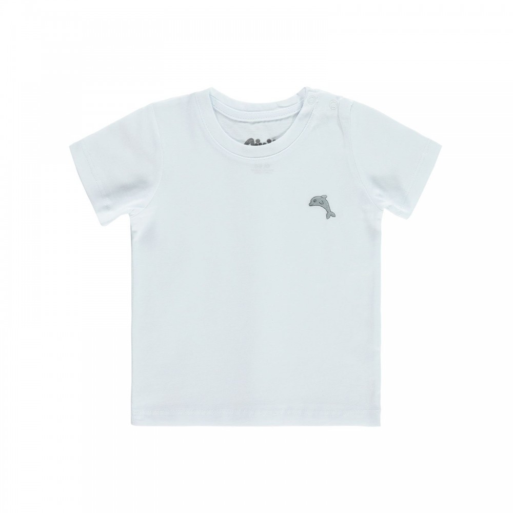 Civil Baby Boy Βρεφικό T-Shirt 6-18 Μηνών Λευκό