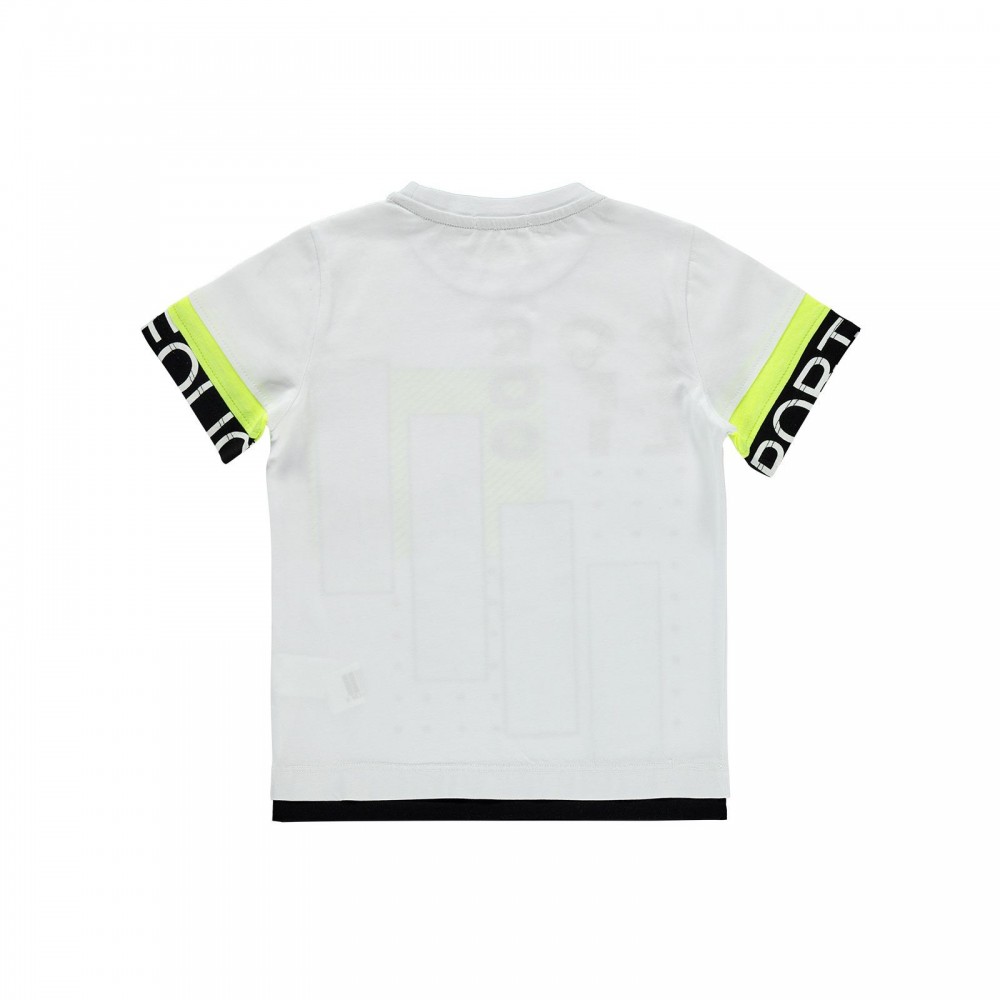 Civil Boys Παιδικό T-Shirt 6-9 Χρονών Λευκό