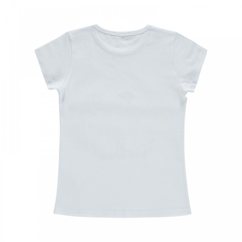 Civil Girls Παιδικό T-Shirt 6-9 Χρονών Λευκό