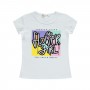 Civil Girls Παιδικό T-Shirt 2-5 Χρονών Λευκό
