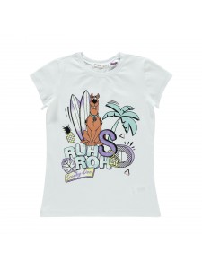 Scooby Doo Girls Παιδικό T-Shirt 10-13 Χρονών Λευκό