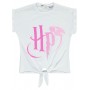 Harry Potter Girls Παιδικό T-Shirt 6-9 Χρονών Λευκό