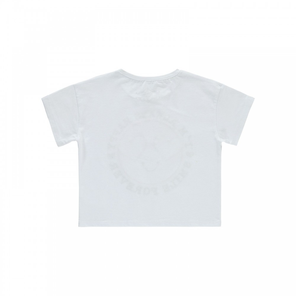 Civil Girls Παιδικό T-Shirt 6-9 Χρονών Λευκό